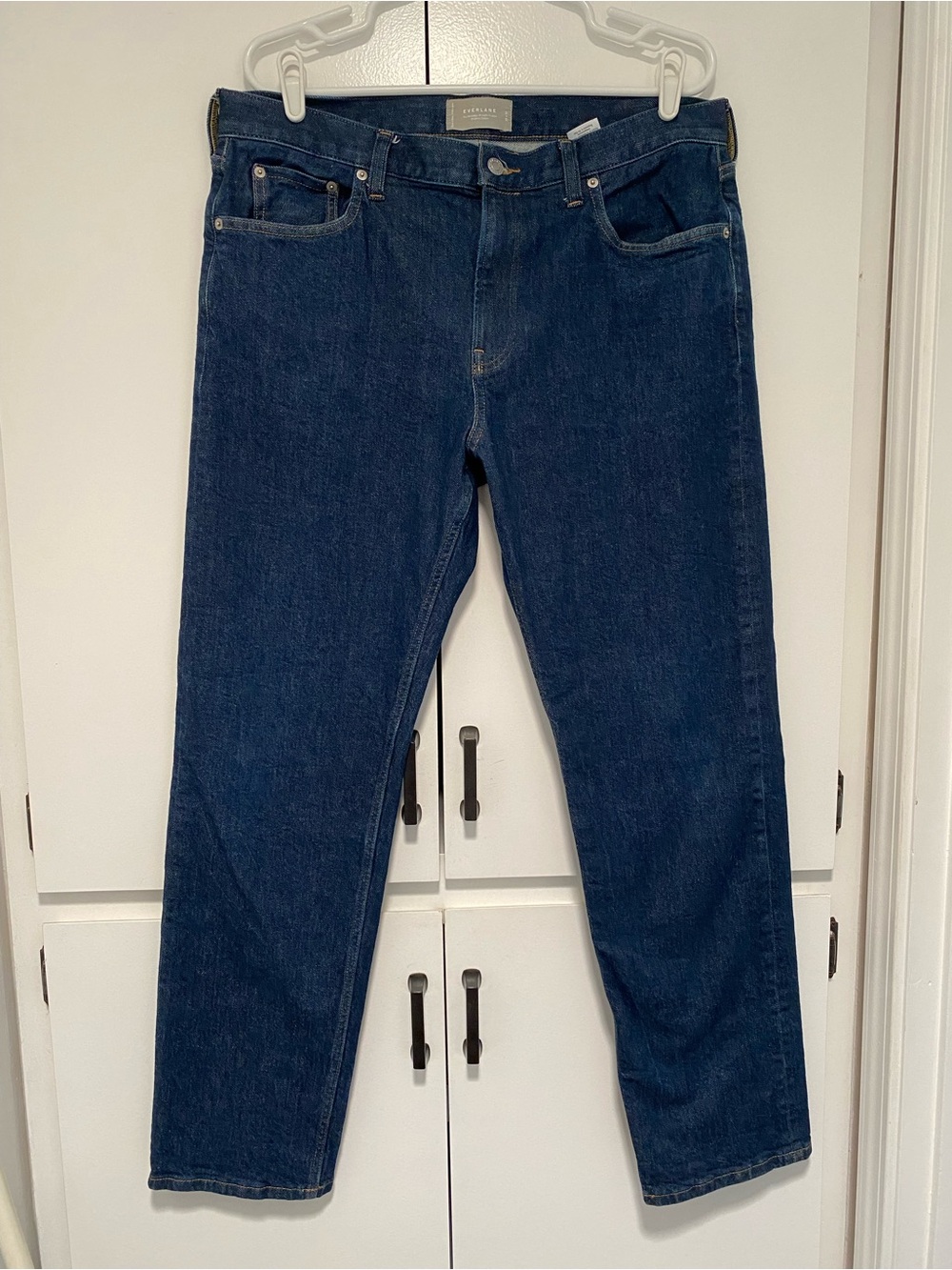 Everlane selvedge straight fit jeans sz 35